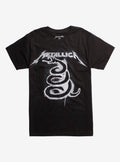 Metallica Black Album Snake T-Shirt