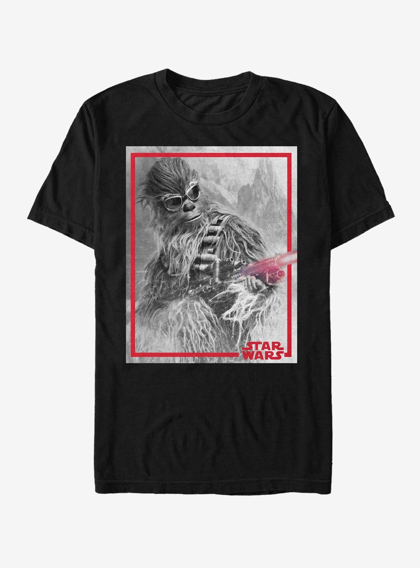 Star Wars Chewbacca Blaster T-Shirt | Graphic T-Shirt for Unisex