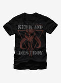 Star Wars Mandalore Seek and Destroy T-Shirt | Graphic T-Shirt for Unisex