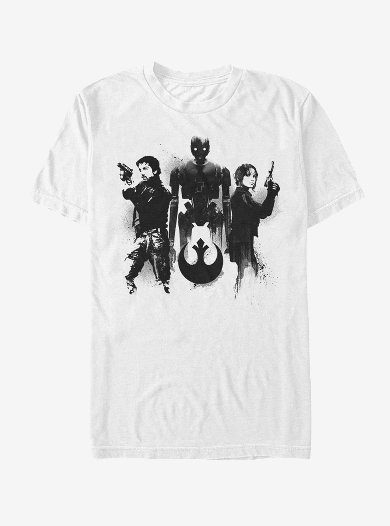 Star Wars Rebellion Hero Silhouette T-Shirt | Graphic T-Shirt for Unisex