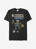 Marvel Thanos Infinity Gauntlet Comic Book T-Shirt | Graphic T-Shirt for Unisex