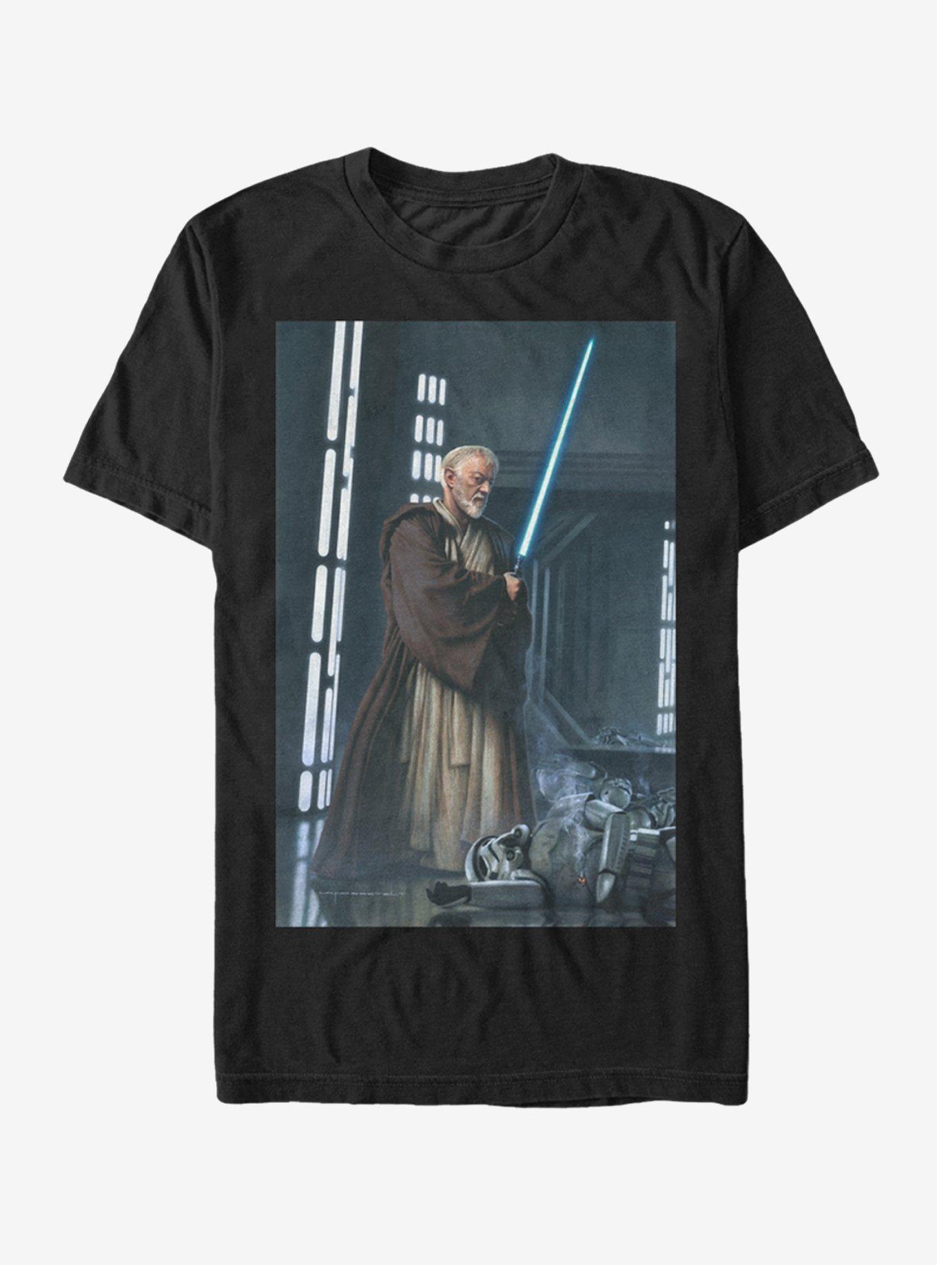 Star Wars Obi-Wan Kenobi Lightsaber T-Shirt | Graphic T-Shirt for Unisex