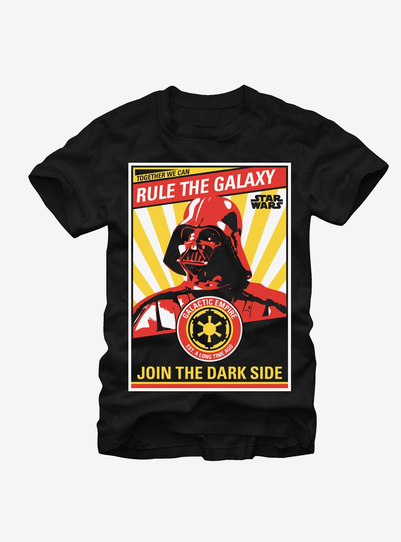 Star Wars Rule the Galaxy T-Shirt | Graphic T-Shirt for Unisex