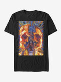 Star Wars Luke and Leia Face Off T-Shirt | Graphic T-Shirt for Unisex