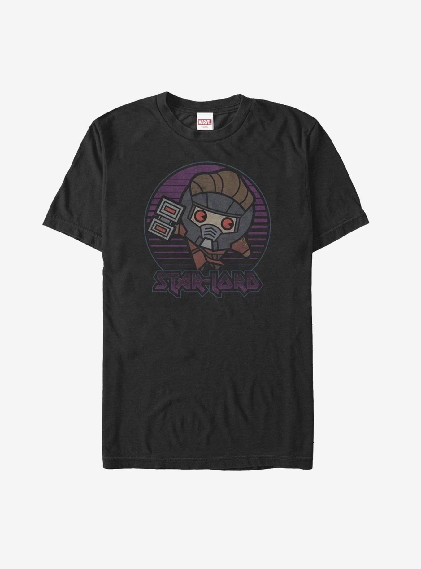 Marvel Guardians of the Galaxy Star-Lord Kawaii T-Shirt | Graphic T-Shirt for Unisex
