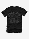 Star Wars The Force is Strong T-Shirt | Graphic T-Shirt for Unisex