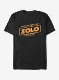 Star Wars Solo A Star Wars Story From New Film Logo T-Shirt | Premium Unisex T-Shirt, Trending Graphic Tee