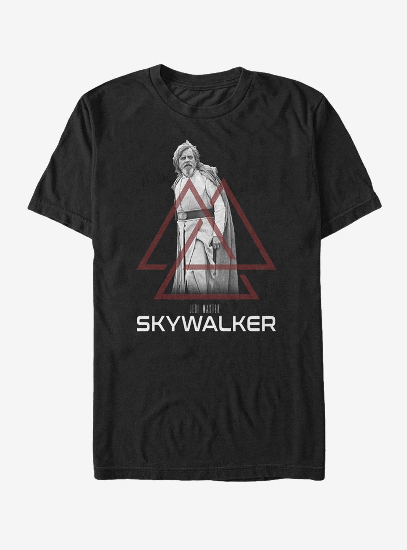 Star Wars Hooded Jedi Master Skywalker T-Shirt | Graphic T-Shirt for Unisex