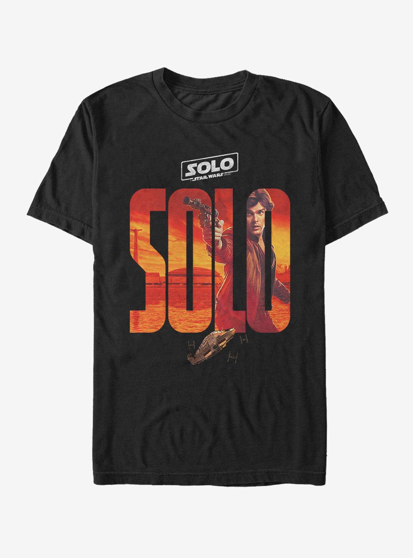 Star Wars Solo A Star Wars Story Han Movie Poster T-Shirt | Graphic T-Shirt for Unisex