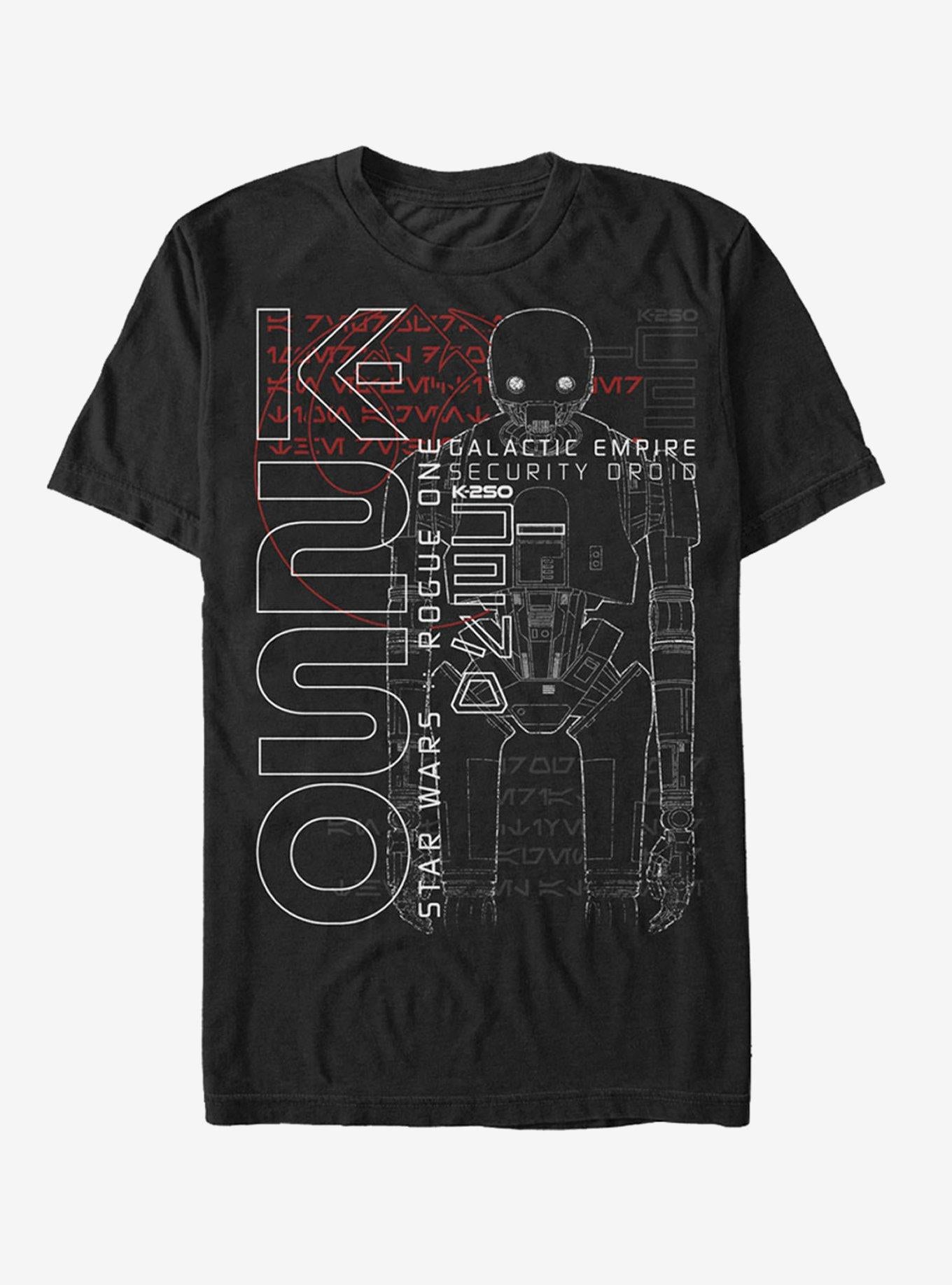 Star Wars K-2SO Galactic Empire T-Shirt | Graphic T-Shirt for Unisex