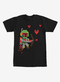 Valentine Day Boba Fett Cupid Shirt T Shirt Minimal Style