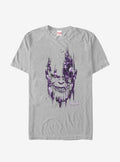Marvel Avengers Infinity War Thanos Face T-Shirt | Graphic T-Shirt for Unisex