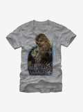 Star Wars Vintage Chewbacca T-Shirt | Graphic T-Shirt for Unisex
