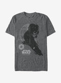 Star Wars Darth Vader Profile Shadow T-Shirt | Graphic T-Shirt for Unisex