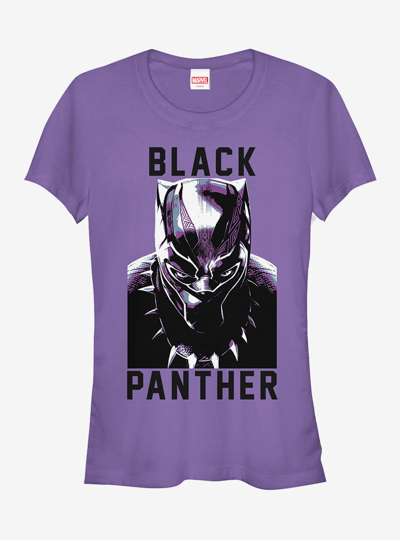Marvel Black Panther 2018 Portrait Girls T-Shirt | Graphic T-Shirt for Unisex