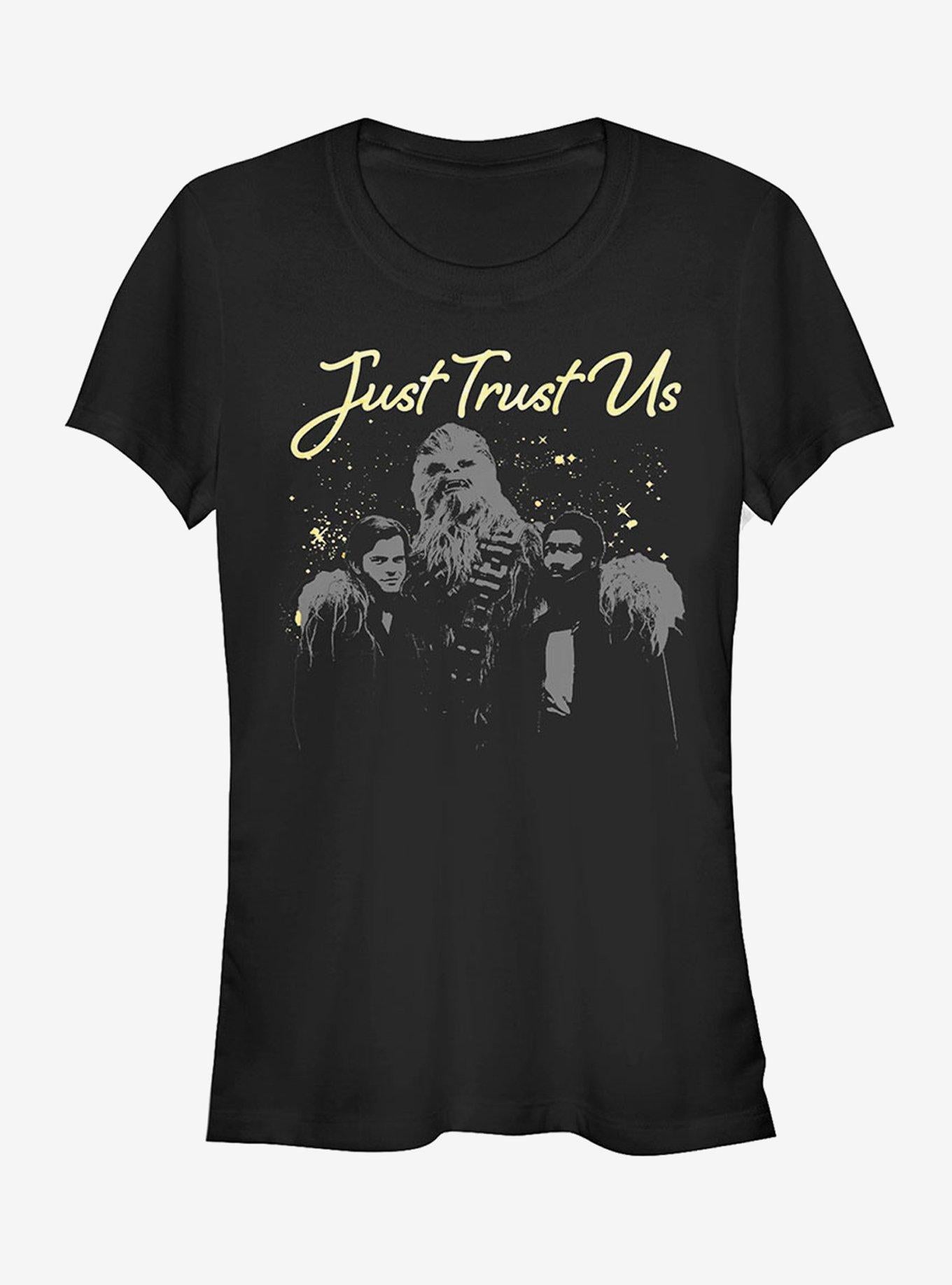 Star Wars Just Trust Us Stars Girls T-Shirt | Graphic T-Shirt for Unisex