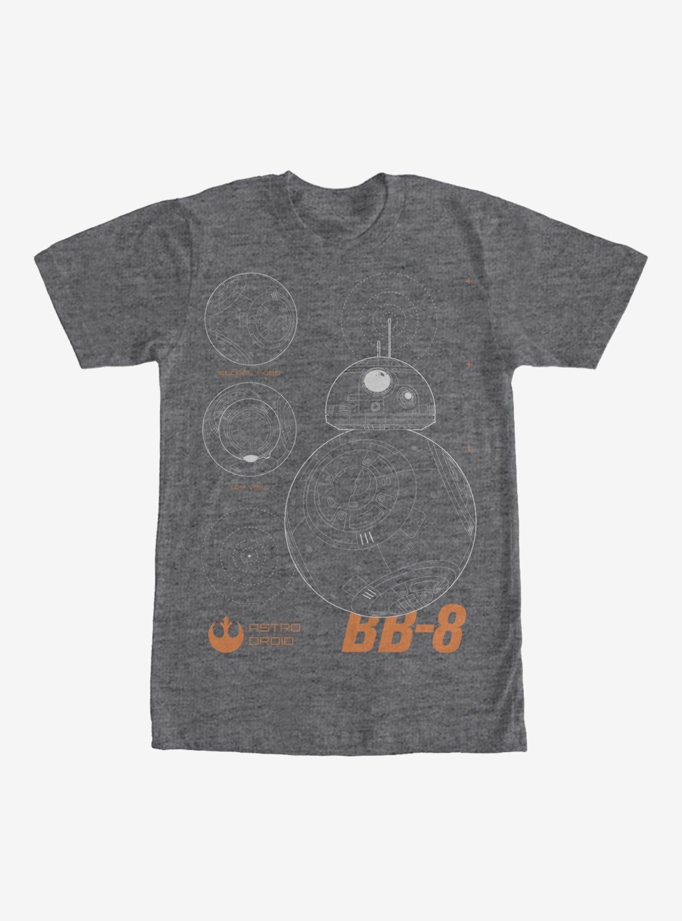 Star Wars BB-8 Graphic T-Shirt | Graphic T-Shirt for Unisex