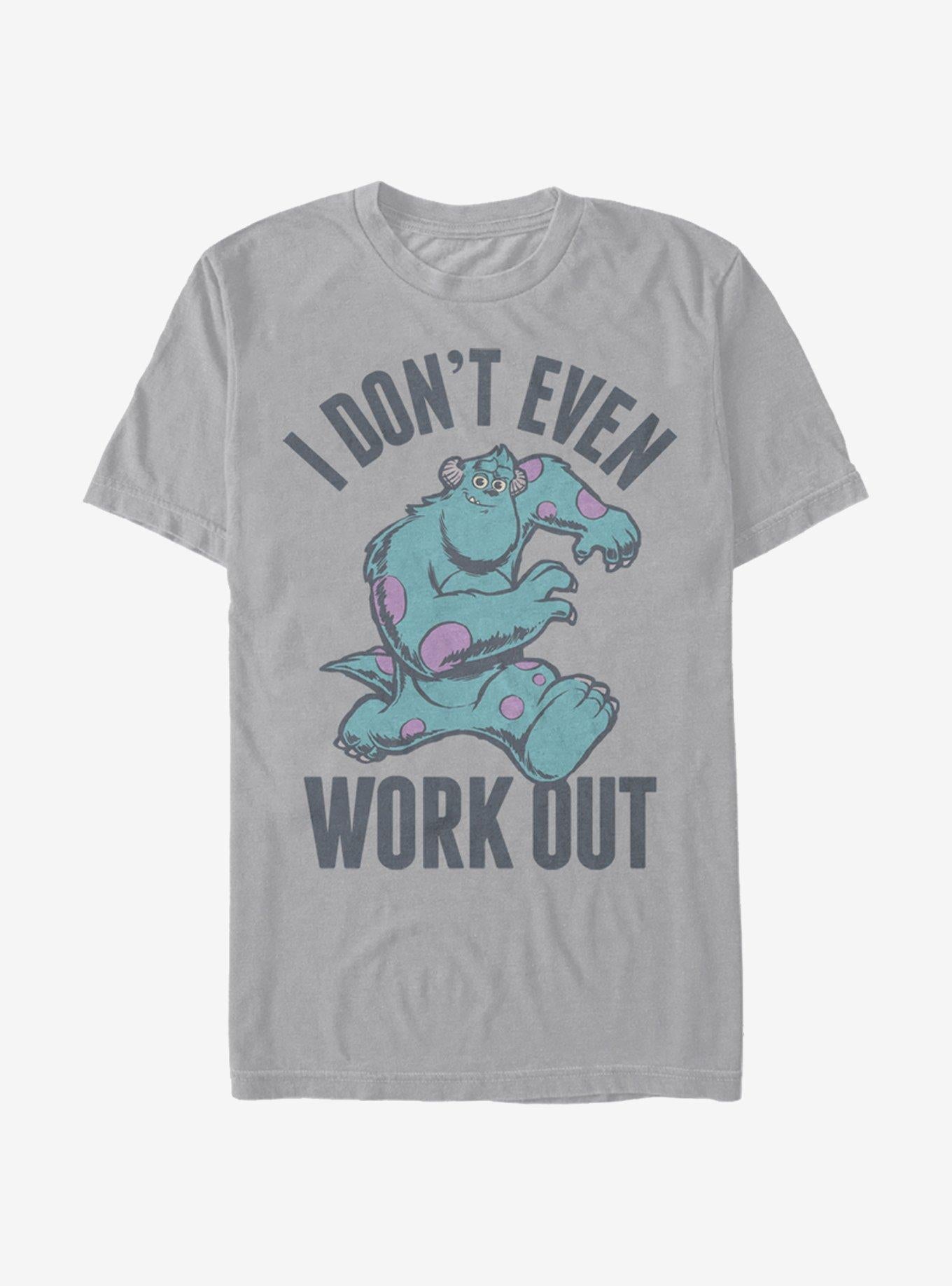 Monsters Inc Sulley I Don't Work Out T-Shirt | Graphic T-Shirt for Unisex