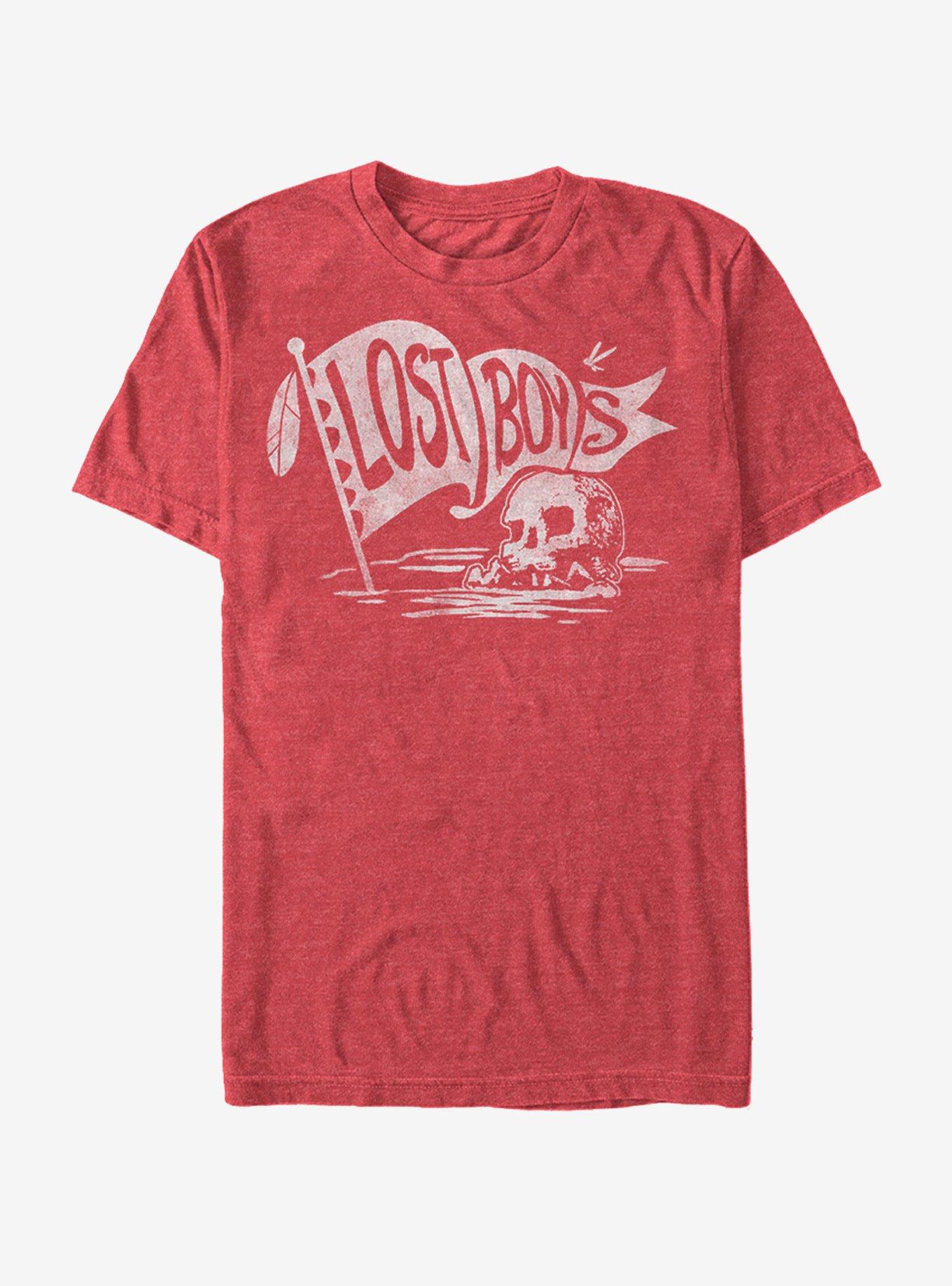 Peter Pan Lost Boys Flag T-Shirt | Graphic T-Shirt for Unisex