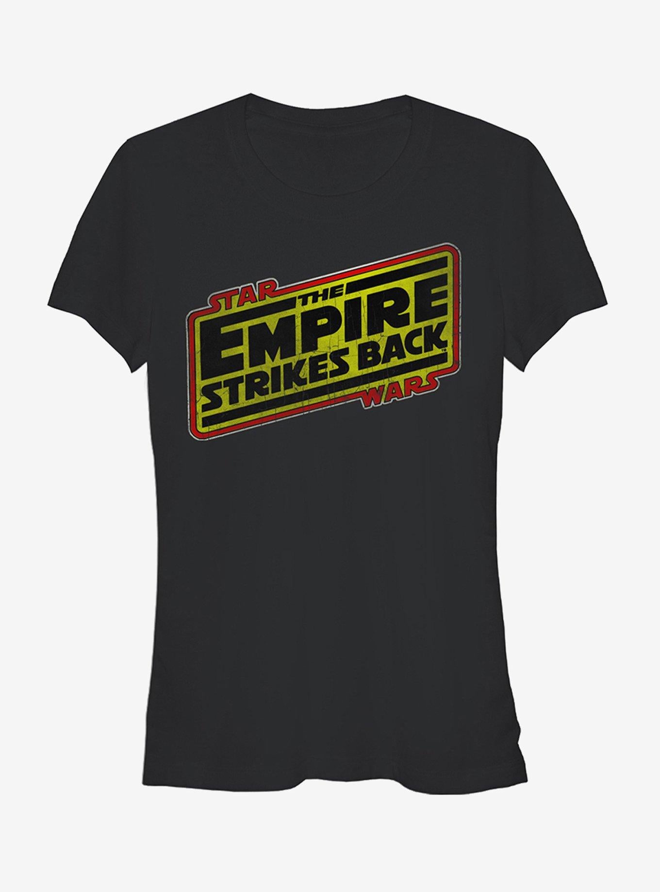 Star Wars Episode V The Empire Strikes Back Logo Girls T-Shirt | Graphic T-Shirt for Unisex