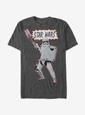 Star Wars Stormtrooper Attack T-Shirt | Graphic T-Shirt for Unisex