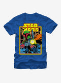 Star Wars Episode V The Empire Strikes Back Boba Fett Fires Poster T-Shirt | Graphic T-Shirt for Unisex