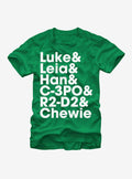 Star Wars Luke and Leia T-Shirt | Graphic T-Shirt for Unisex