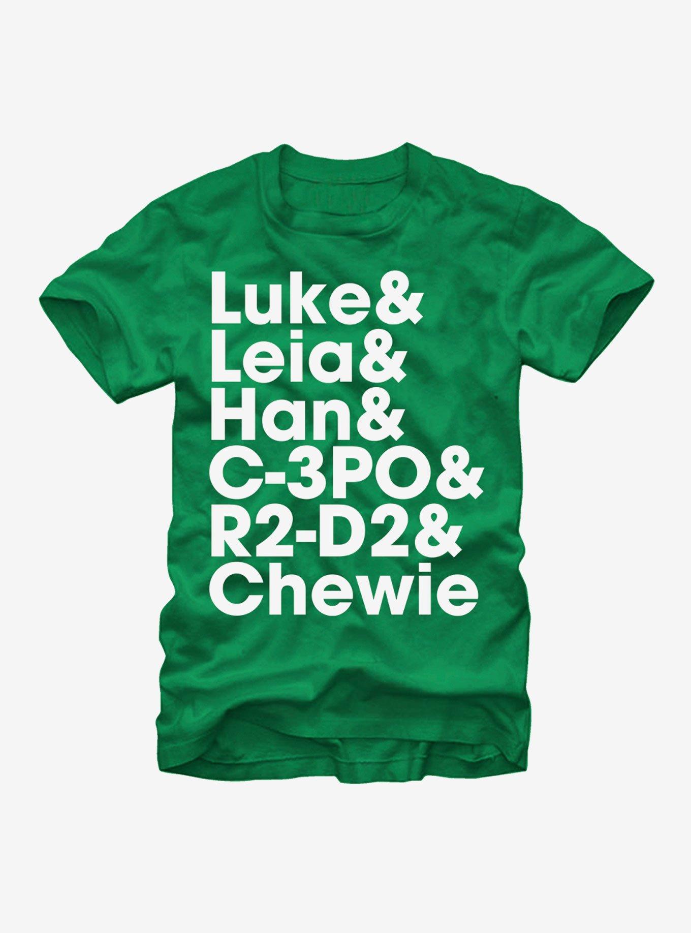 Star Wars Luke and Leia T-Shirt | Graphic T-Shirt for Unisex