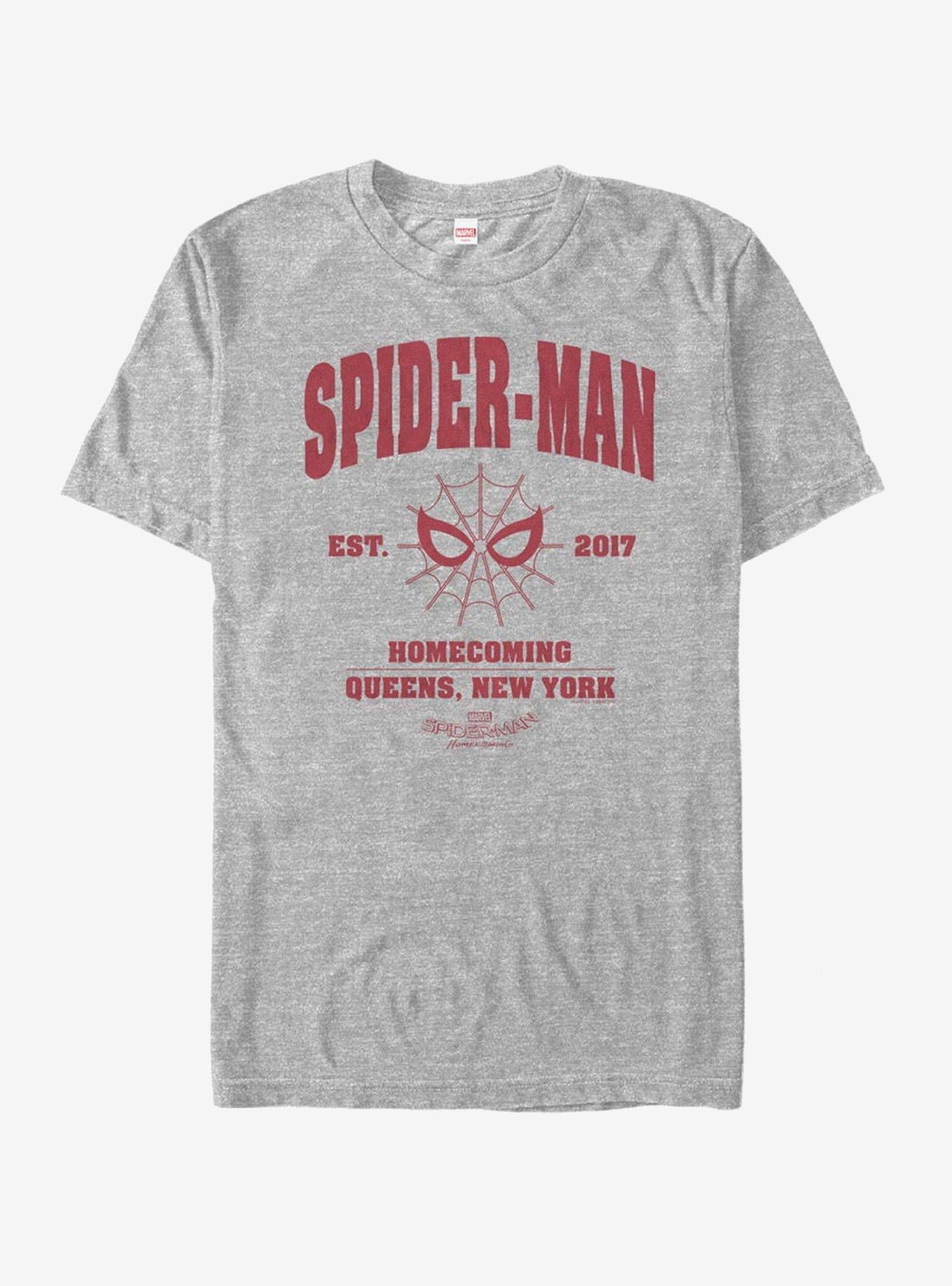 Marvel Spider-Man Homecoming Est 2017 T-Shirt | Premium Unisex T-Shirt, Trending Graphic Tee