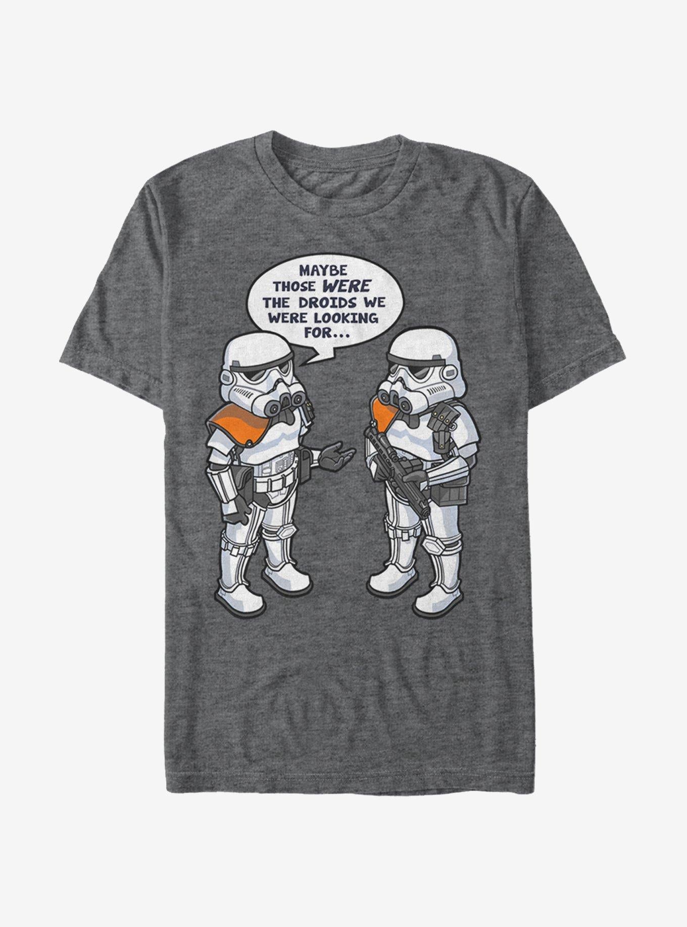 Star Wars Wrong Droids T-Shirt | Graphic T-Shirt for Unisex
