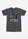 Star Wars Darth Vader Number One Father T-Shirt | Graphic T-Shirt for Unisex