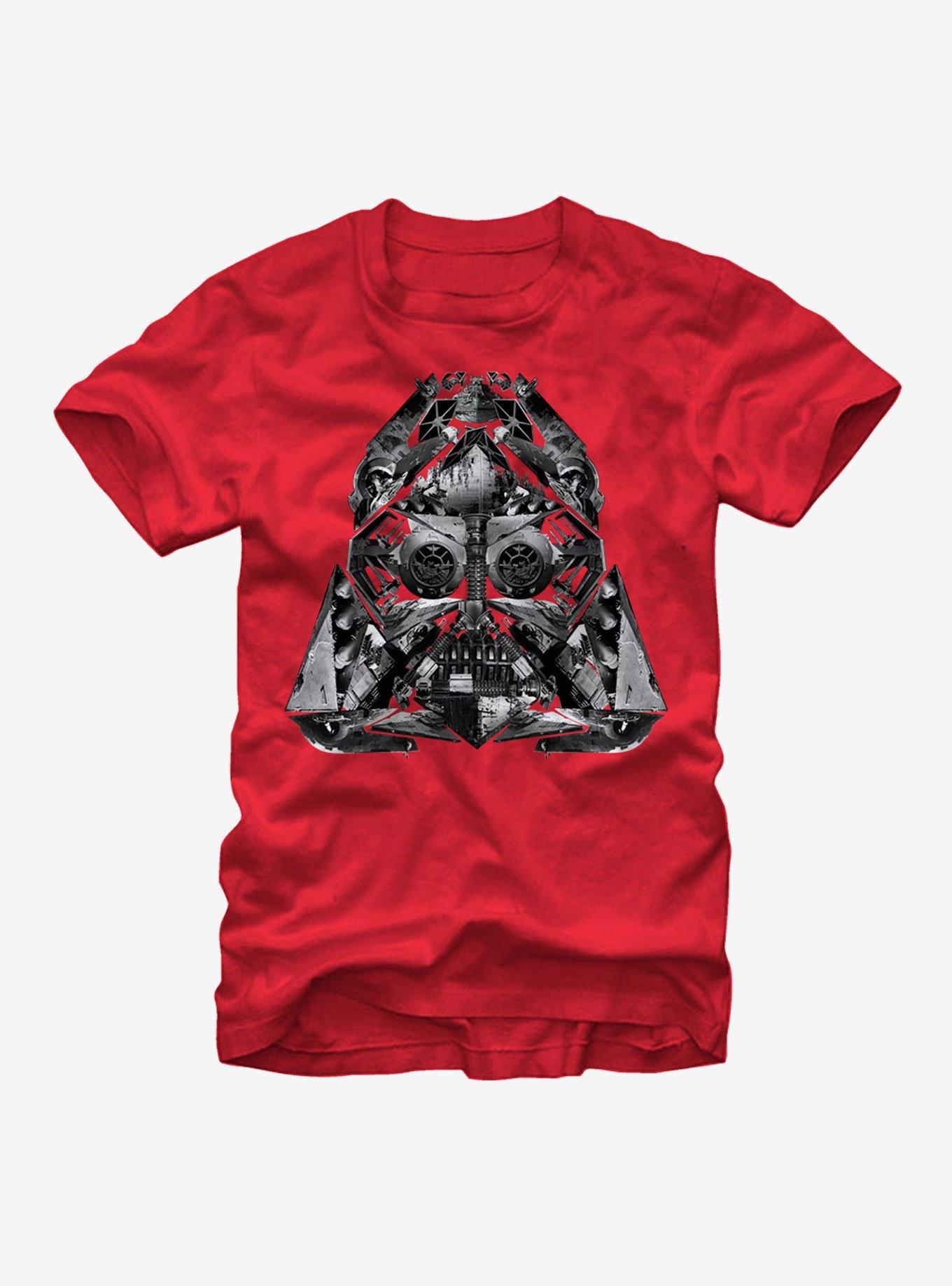 Star Wars Starfighter Vader Helmet T-Shirt | Graphic T-Shirt for Unisex