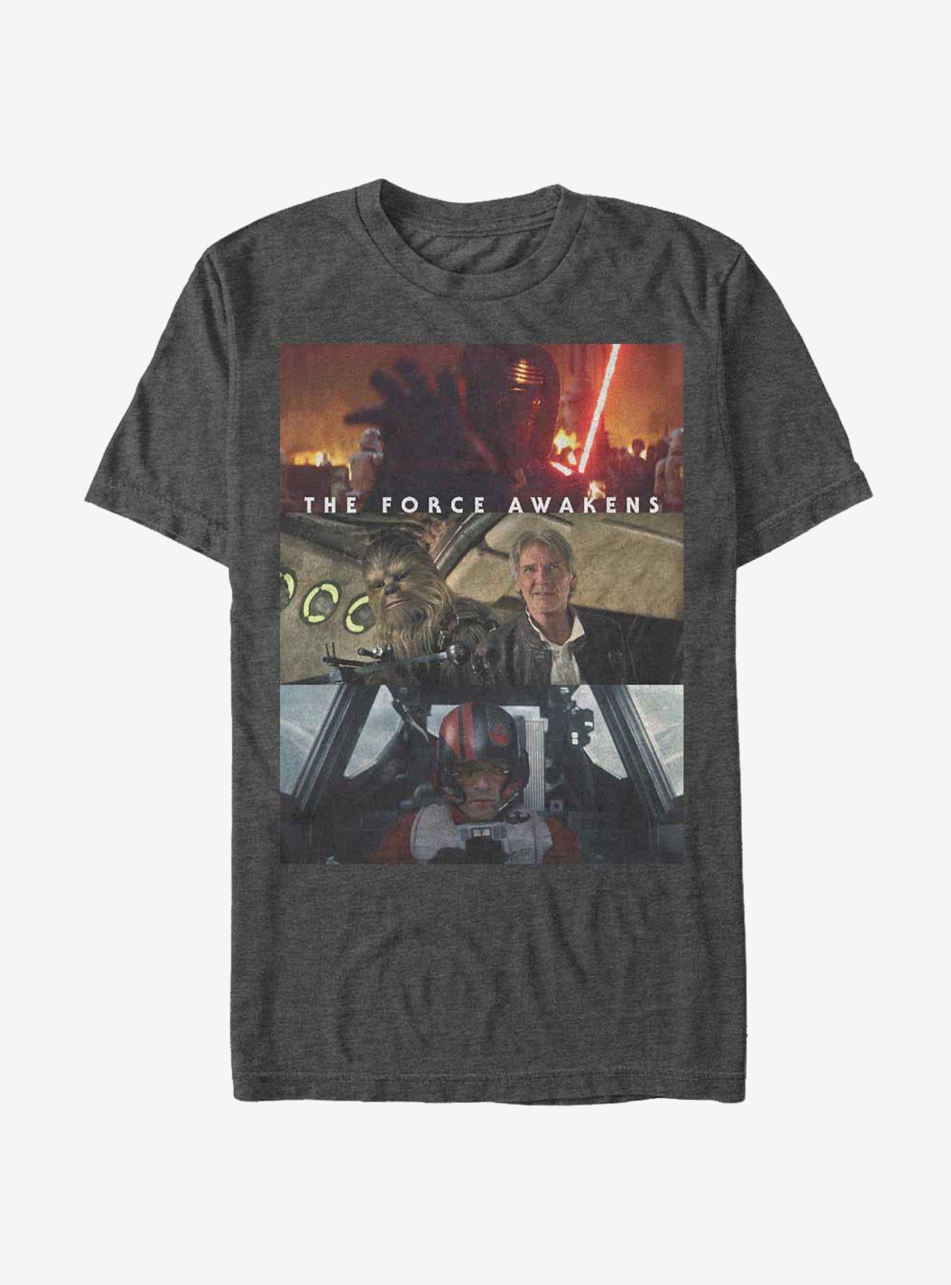 Star Wars Panels T-Shirt | Graphic T-Shirt for Unisex