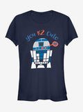 Valentine Day R2 D2 Too Cute Girls Shirt T Shirt Premium Quality