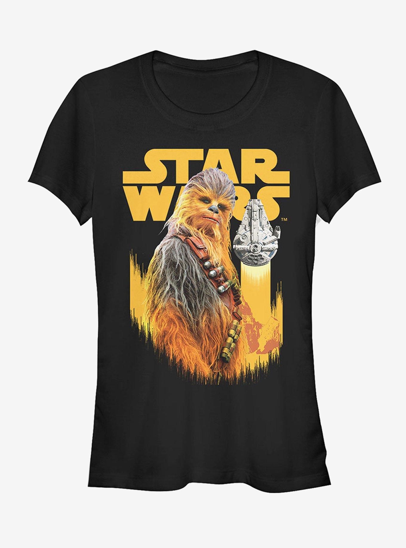 Star Wars Chewie Pose Girls T-Shirt | Graphic T-Shirt for Unisex