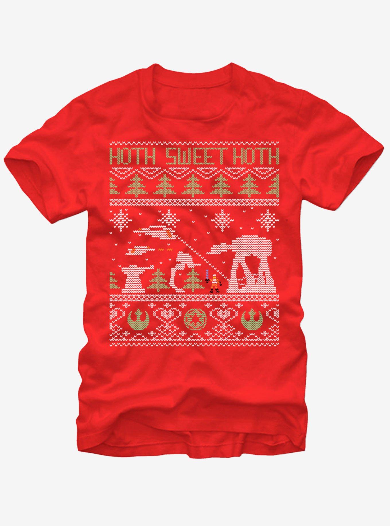 Star Wars Hoth Sweet Hoth Ugly Christmas Sweater T-Shirt | Premium Unisex T-Shirt, Trending Graphic Tee