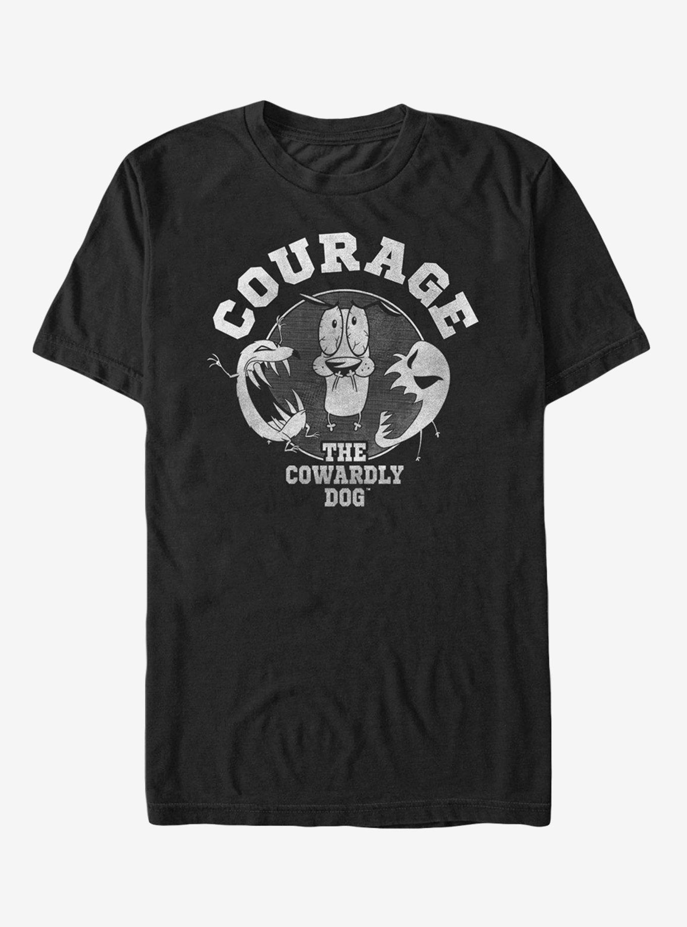 Courage The Cowardly Dog Monsters T-Shirt | Premium Unisex T-Shirt, Trending Graphic Tee