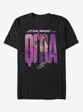 Star Wars Solo A Star Wars Story Qi'ra Name Movie Poster T-Shirt | Graphic T-Shirt for Unisex