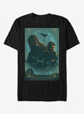 Star Wars Ornate Han Chewie Frame T-Shirt | Graphic T-Shirt for Unisex