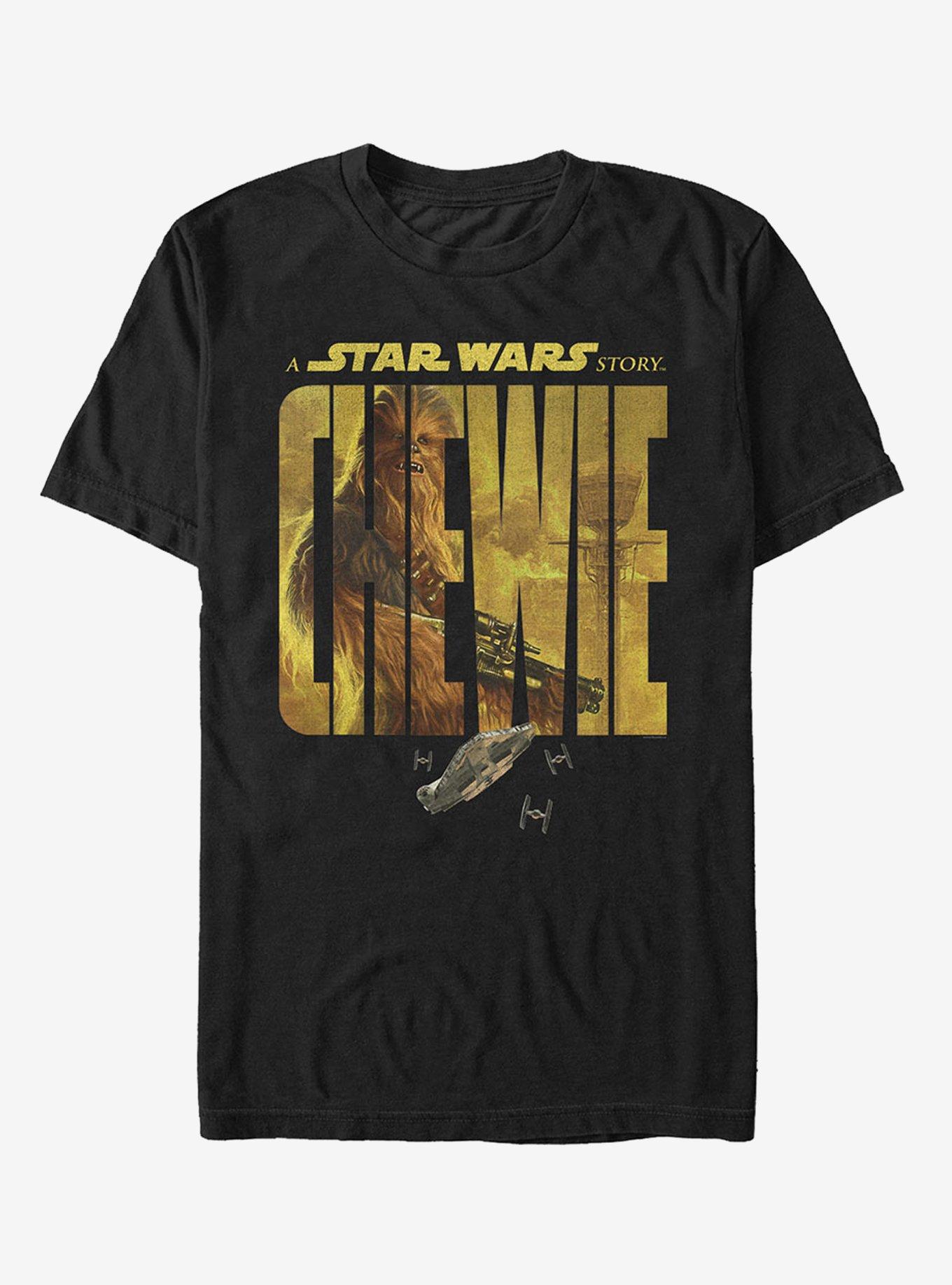 Star Wars Solo A Star Wars Story Chewie Name Movie Poster T-Shirt | Graphic T-Shirt for Unisex