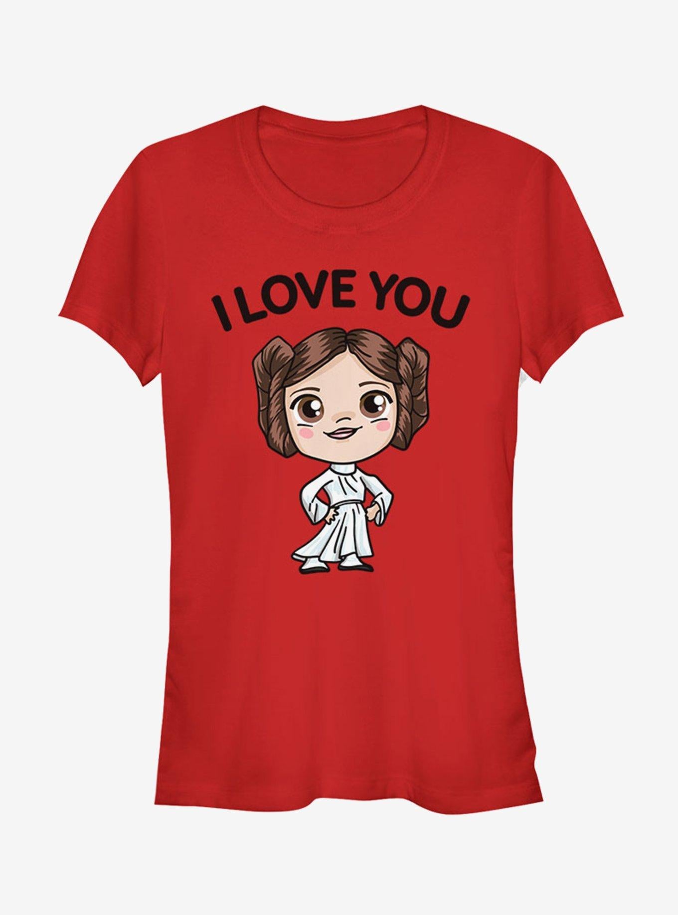 Chibi I Love You Girls Shirt T Shirt Premium Quality