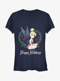 Disney Ugly Christmas Sweater Tinker Bell Girls T-Shirt | Premium Unisex T-Shirt, Trending Graphic Tee