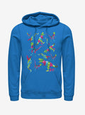 Jurassic World Fallen Kingdom Rainbow Dinosaurs Hoodie