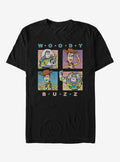 Disney Pixar Toy Story Buzz Woody Box T-Shirt | Graphic T-Shirt for Unisex