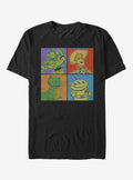 Disney Pixar Toy Story Character Color Panels T-Shirt | Graphic T-Shirt for Unisex