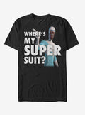 Disney Pixar The Incredibles Frozone Super Suit T-Shirt | Graphic T-Shirt for Unisex
