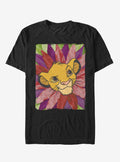 Disney Lion King Simba Leaf Mane T-Shirt | Graphic T-Shirt for Unisex
