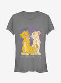 Disney Lion King Cub Love Finds A Way Girls T-Shirt | Graphic T-Shirt for Unisex