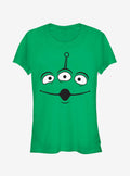 Disney Pixar Toy Story Squeeze Alien Costume Tee Girls T-Shirt | Graphic T-Shirt for Unisex