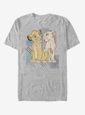 Disney Lion King Retro Cub Love T-Shirt | Graphic T-Shirt for Unisex